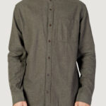 Camicia manica lunga Jack Jones eband heather shirt Verde Oliva - Foto 1