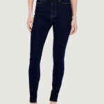 Jeans skinny Only onliconic sk long ank noos high waisted Blue Denim Scuro - Foto 1