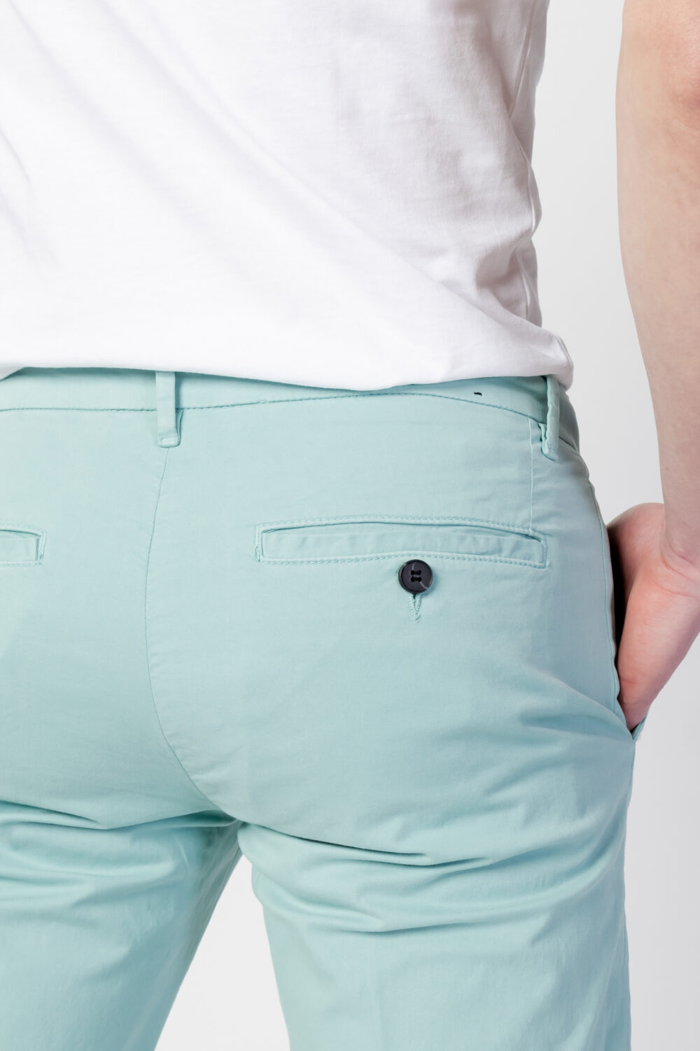 Pantaloni skinny Antony Morato bryan skinny fit Verde - Foto 4
