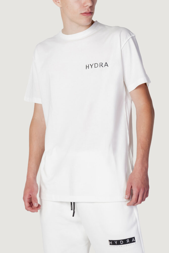 T-shirt Hydra Clothing logo Panna