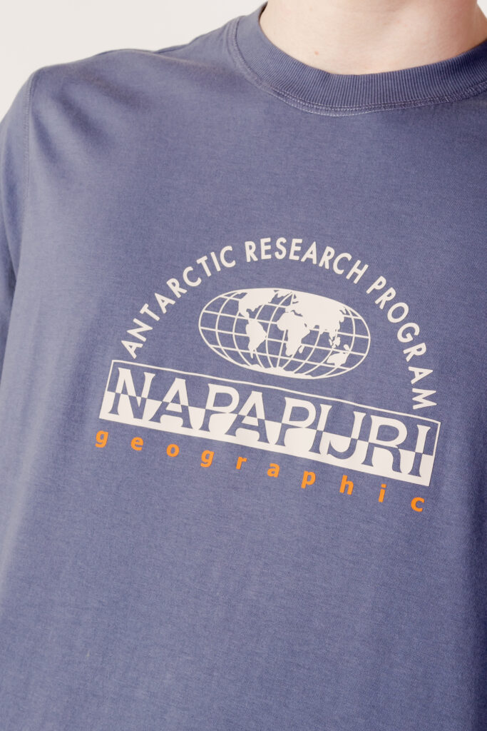 T-shirt Napapijri s-macas ss Indigo