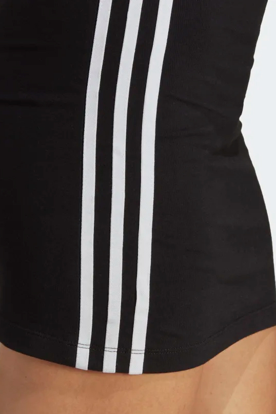 Vestito corto Adidas side stripe Nero - Foto 3