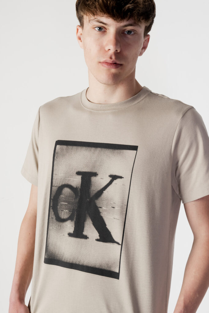 T-shirt Calvin Klein Sport pw – s/s t-shirt 00gms3k113bae Beige