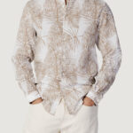 Camicia manica lunga Antony Morato camicia seoul slim fit Beige - Foto 1