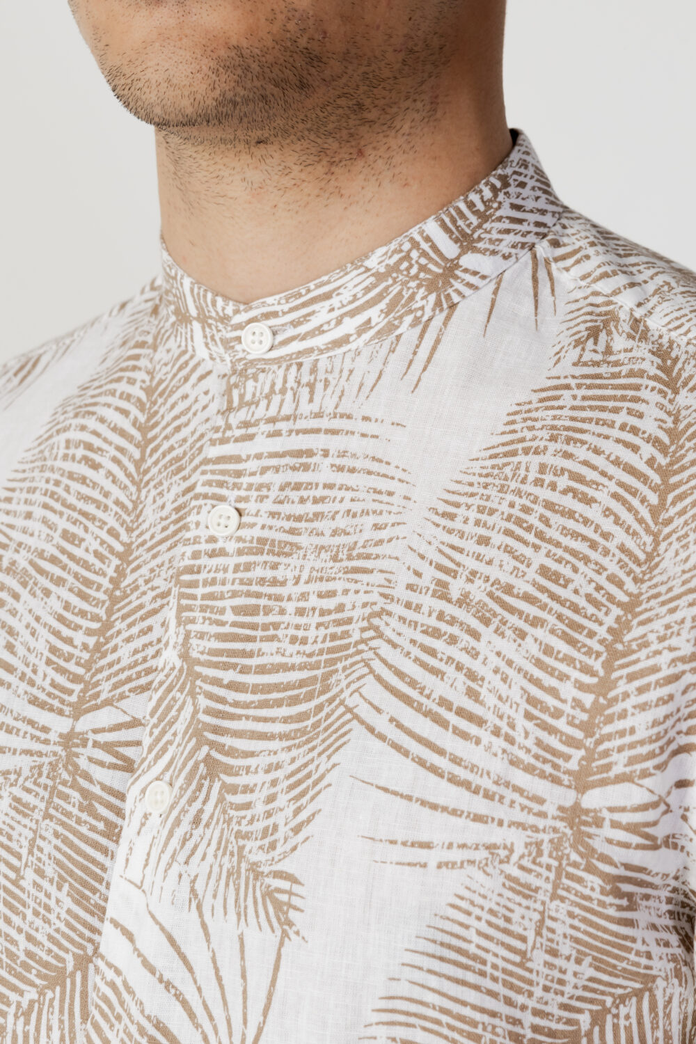 Camicia manica lunga Antony Morato camicia seoul slim fit Beige - Foto 2