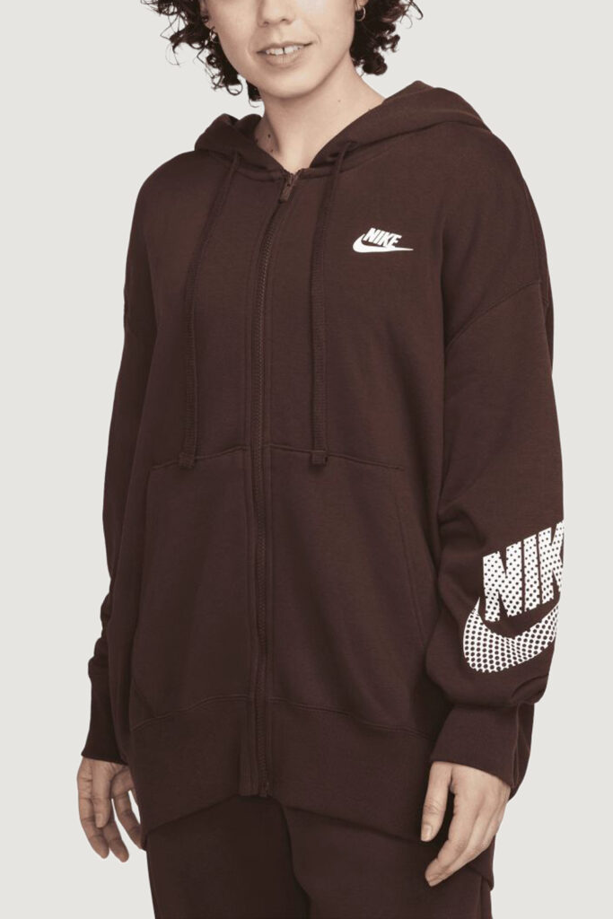 Felpa con cappuccio  Nike hoodie Marrone
