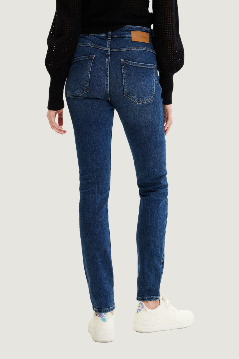 Jeans slim Desigual denim lia Denim - Foto 3