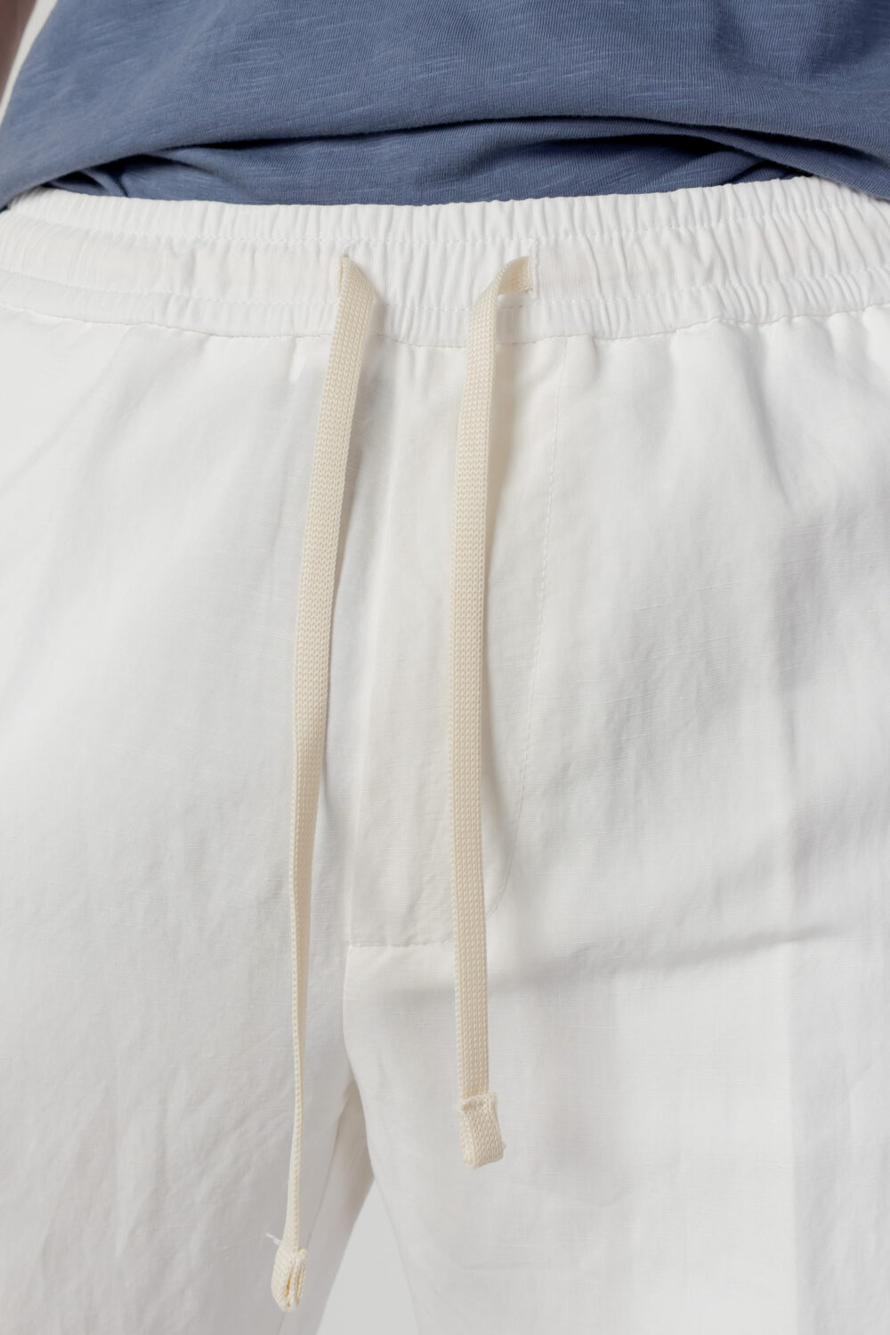 Pantaloni Liu-Jo lino dublin Bianco - Foto 2