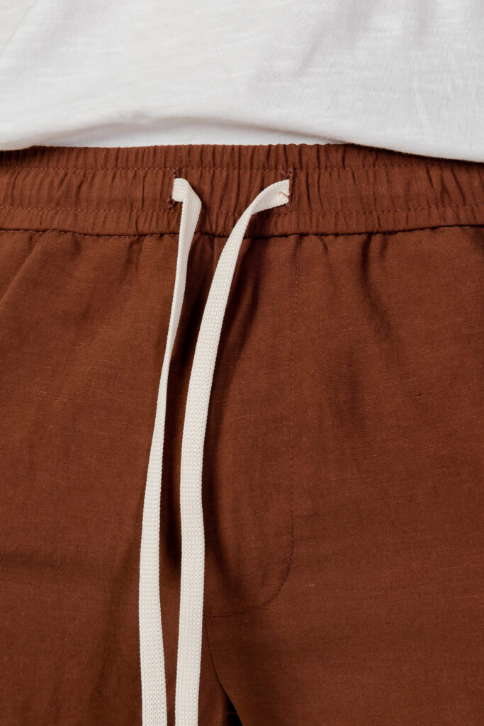 Pantaloni Liu-Jo lino dublin Marrone