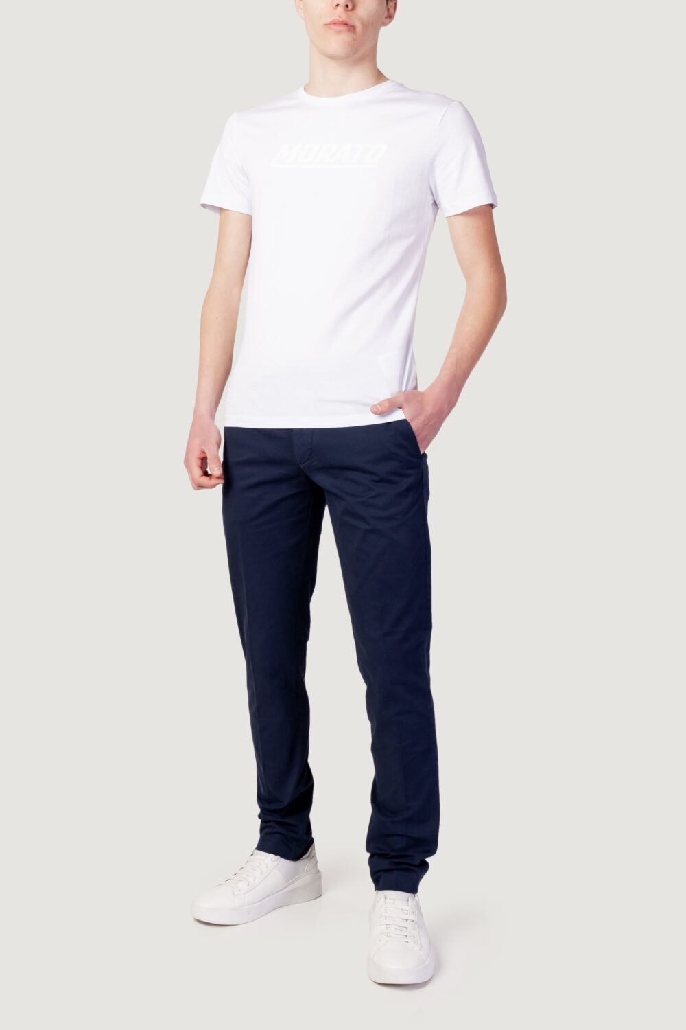 T-shirt Antony Morato slim fit Bianco - Foto 3