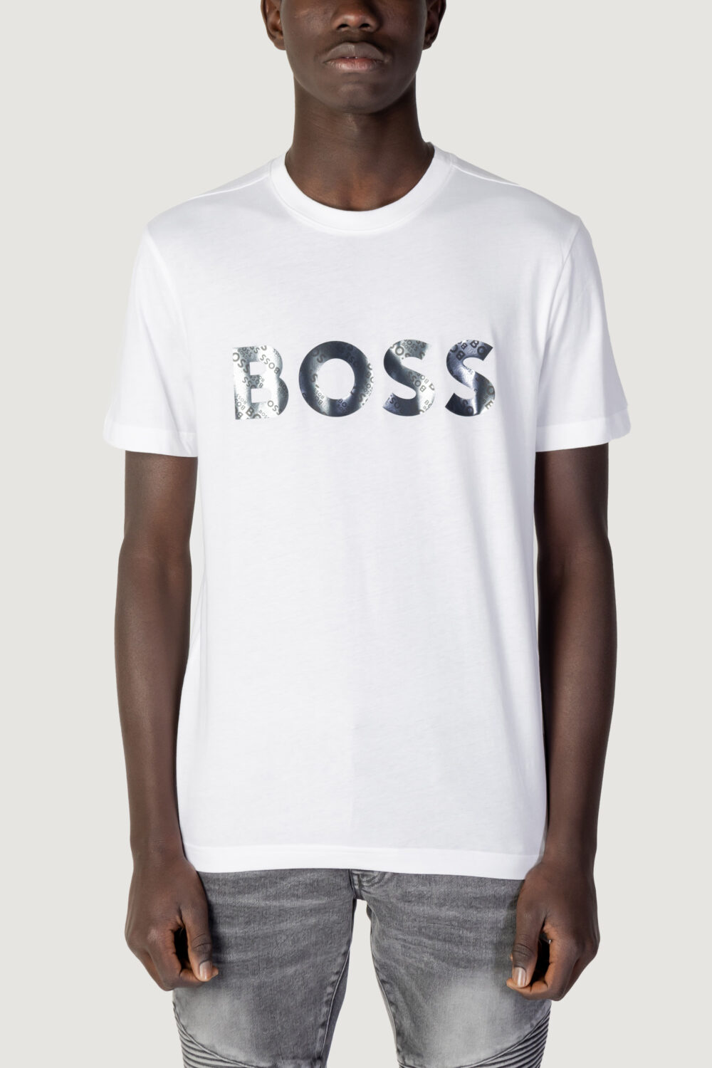 T-shirt Boss tee 3 Bianco - Foto 1