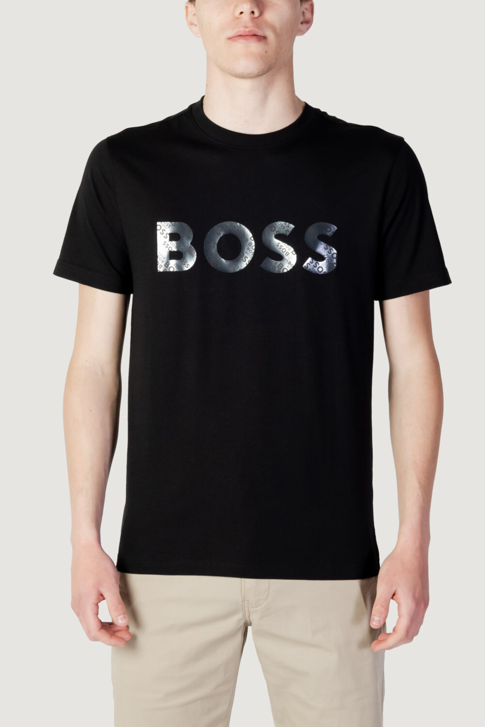 T-shirt Boss tee 3 Nero - Foto 1