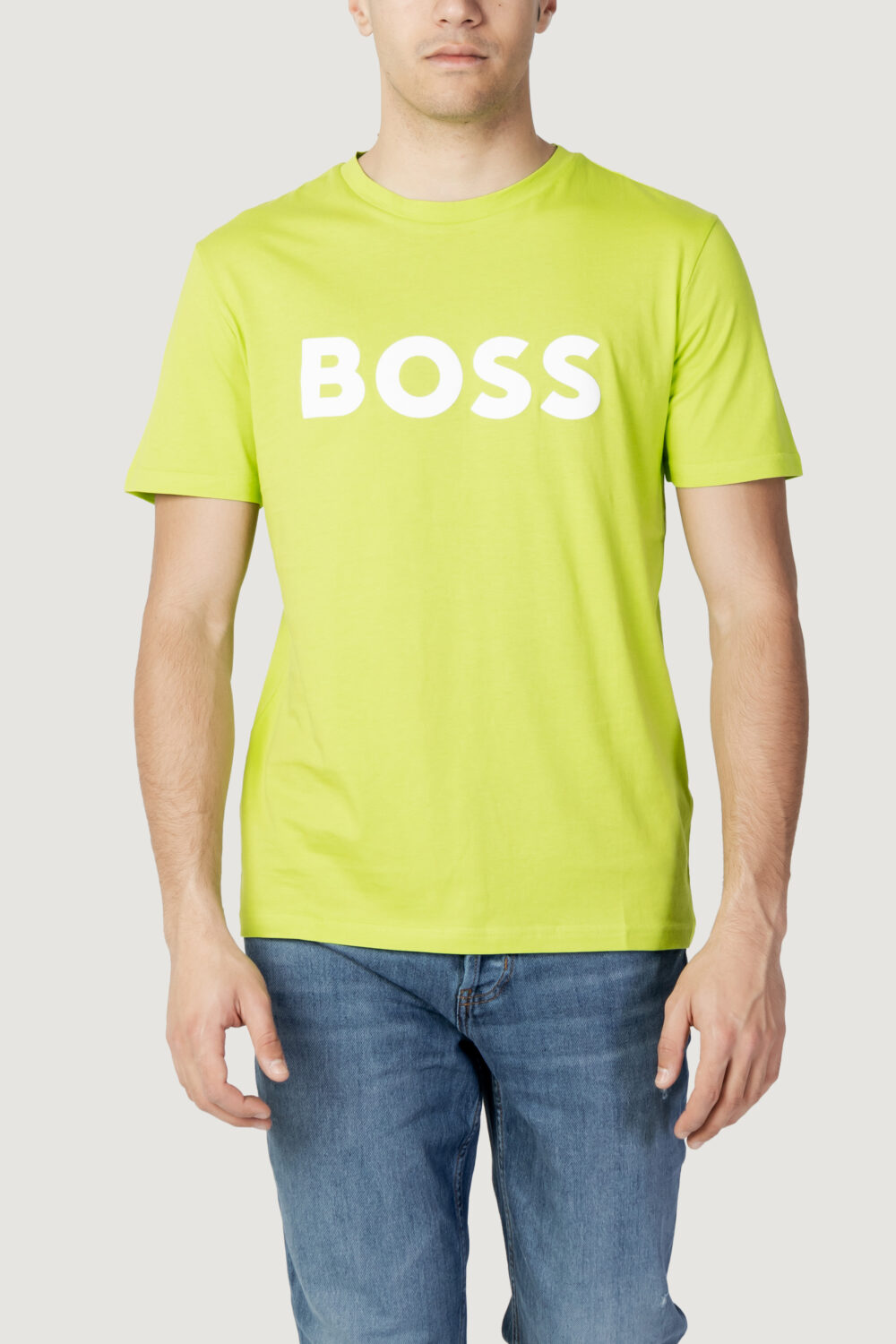 T-shirt Boss jersey thinking 1 Verde flavour - Foto 1
