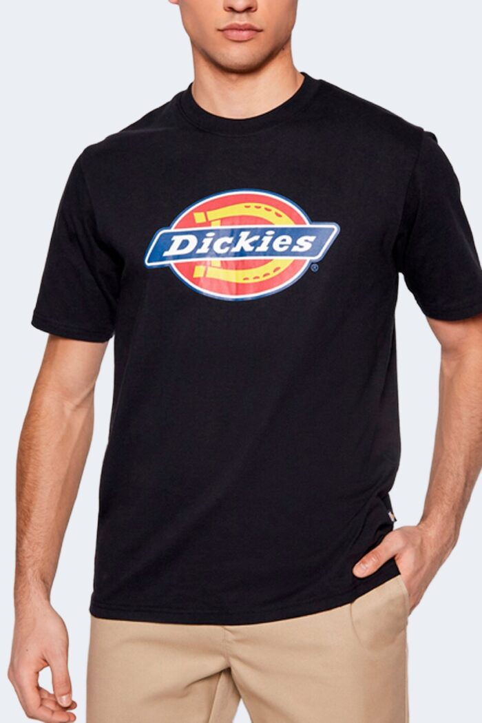 T-shirt Dickies icon logo tee  dk0a4xc9blk1 Nero