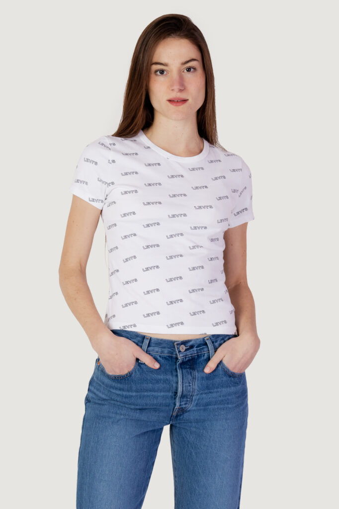 T-shirt Levi’s® graphic rickie tee Bianco