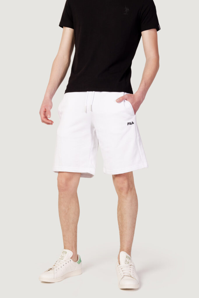 Bermuda Fila blehen sweat shorts Bianco