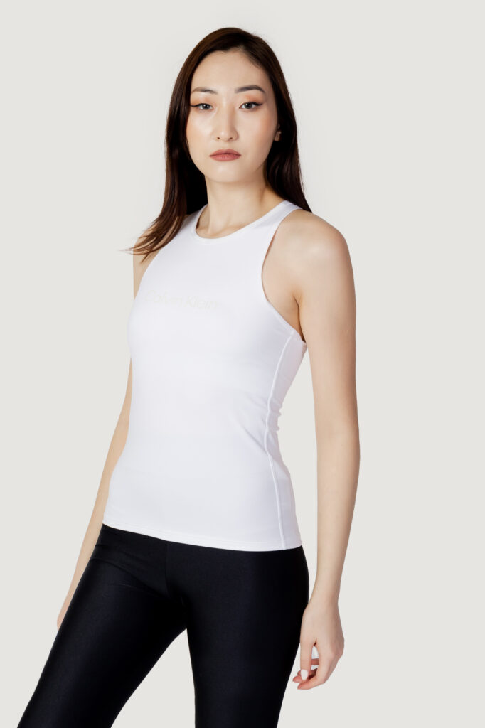 Canotta Calvin Klein Sport tank top Bianco