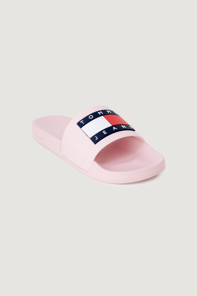 Ciabatte con fascia Tommy Hilfiger Jeans tommy jeans flag poo Rosa