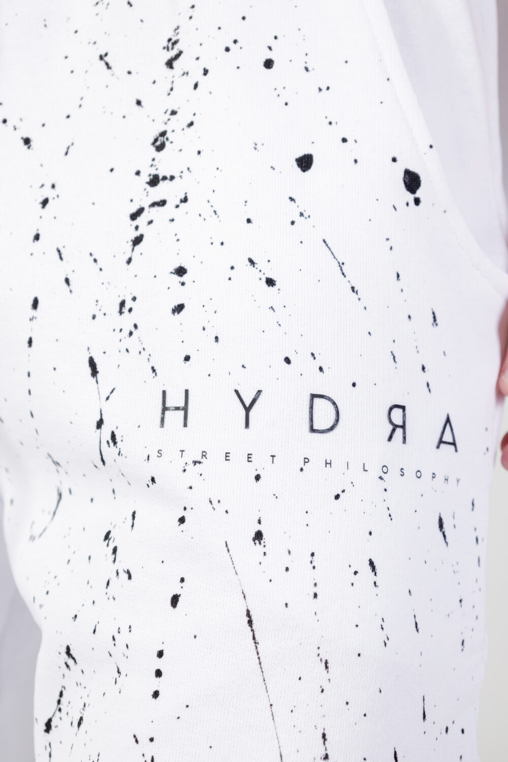 Completo corto tuta Hydra Clothing paint-concept Bianco - Foto 4