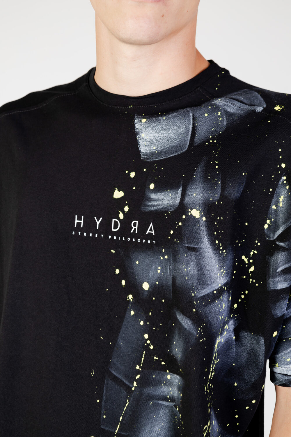 Completo corto tuta Hydra Clothing paint-concept Nero - Foto 3