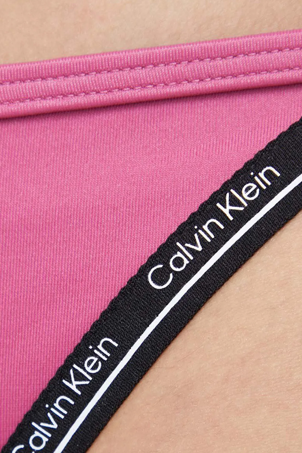 Costume da bagno Calvin Klein Jeans string side tie Magenta - Foto 4
