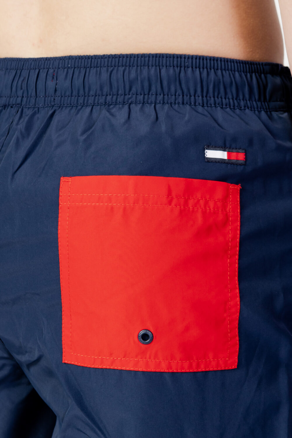 Costume da bagno Tommy Hilfiger Jeans medium drawstring colorblock Blu - Foto 5
