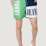 Costume da bagno Tommy Hilfiger Jeans medium drawstring colorblock Verde - Foto 1