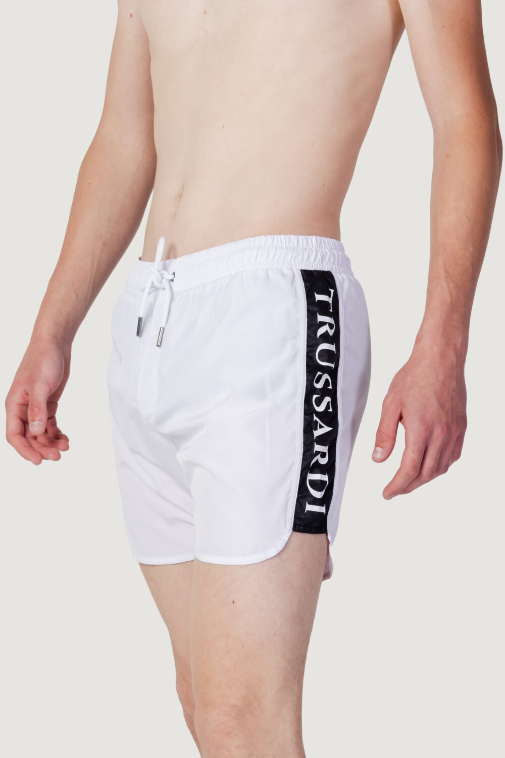 Costume da bagno Trussardi Beachwear logo Bianco - Foto 1