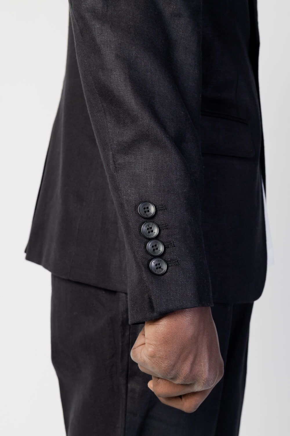 Giacca da completo Antony Morato giacca zelda slim fit in tessuto Nero - Foto 4