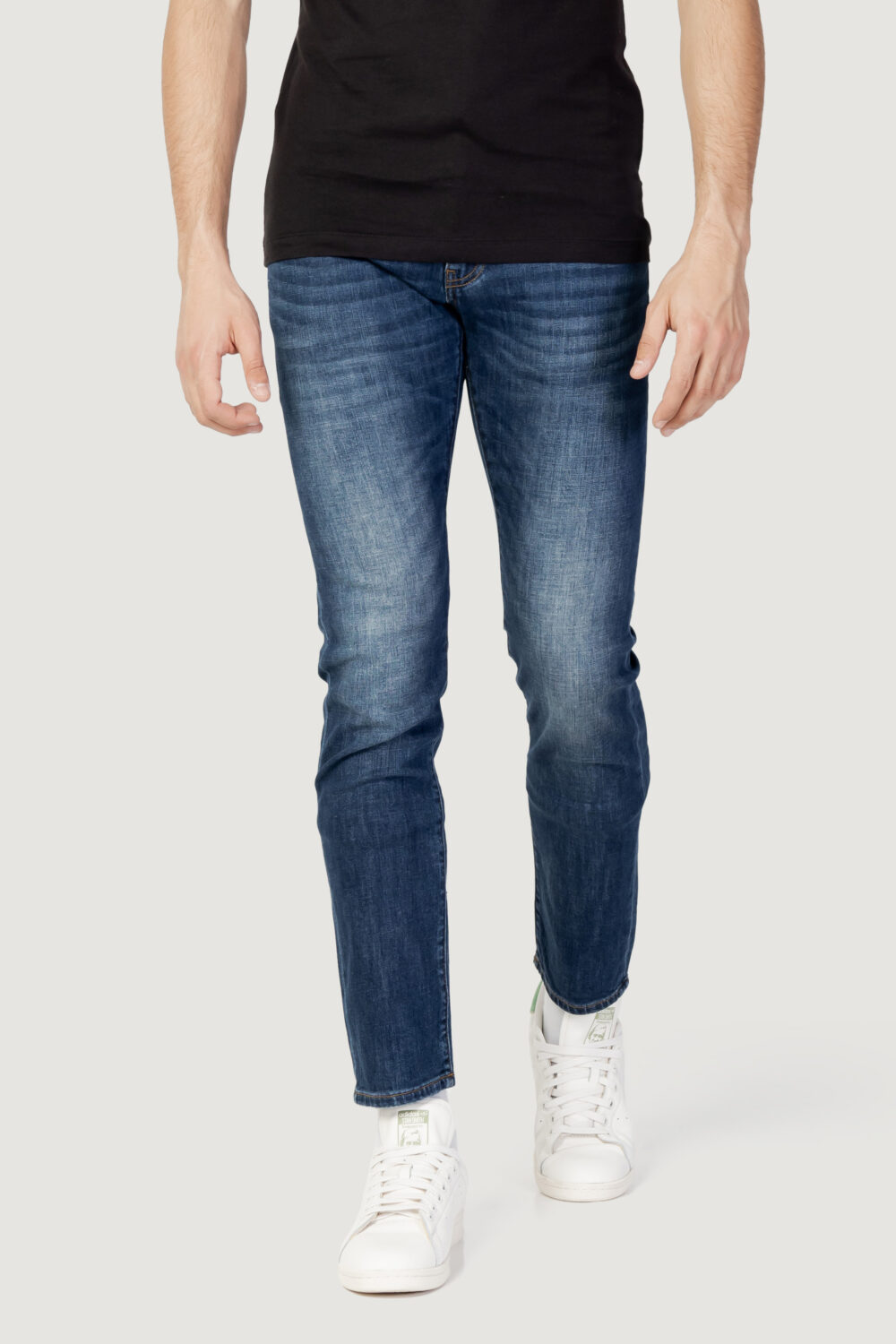Jeans skinny Armani Exchange tinta unita Indigo - Foto 1