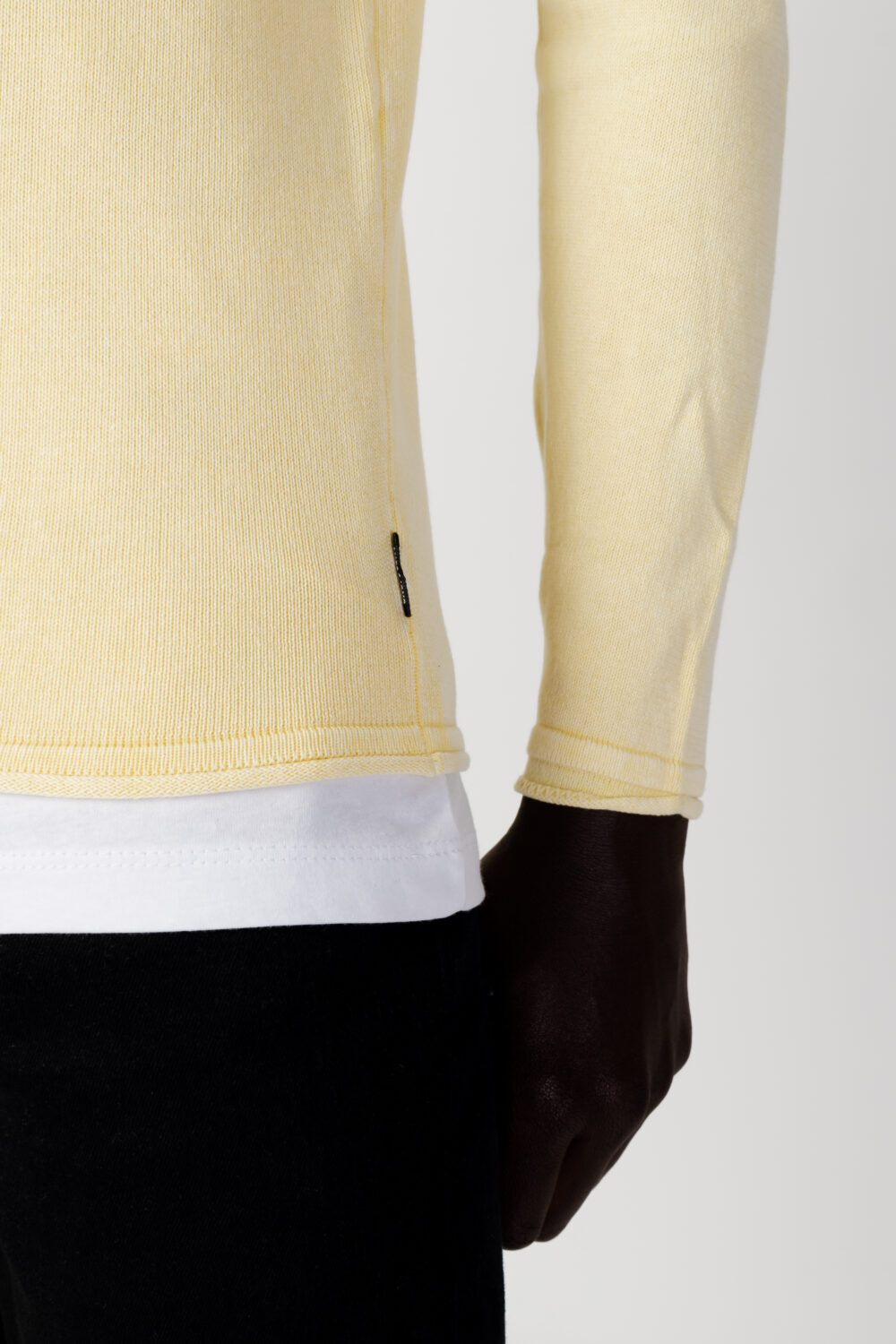 Maglia Only & Sons onsgarson 12 wash crew knit noos Giallo - Foto 3