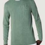 Maglia Only & Sons onsgarson 12 wash crew knit noos Verde - Foto 1