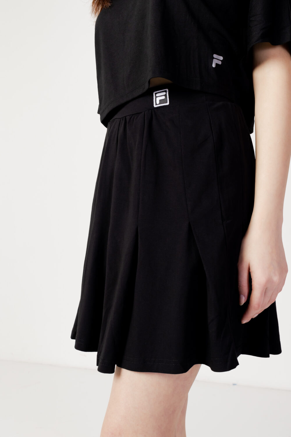 Minigonna Fila bellingham short pleated skirt Nero - Foto 2