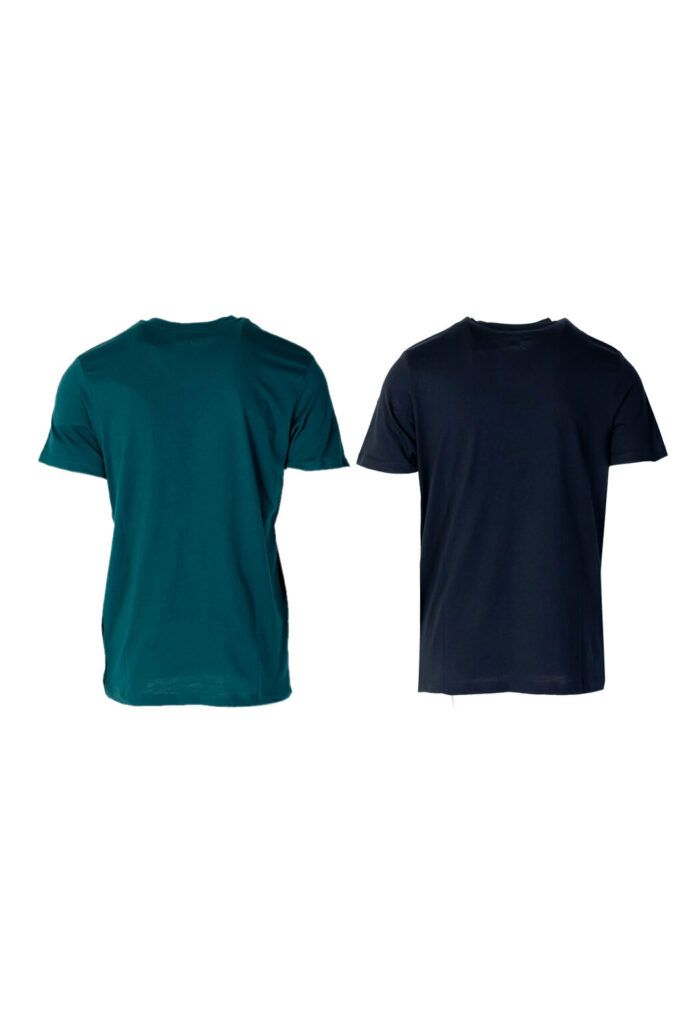 T-shirt Jack Jones bipack luca tee ss crew neck Blu – Verde