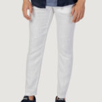 Pantaloni Borghese pantalaccio lino regular fit Bianco - Foto 1