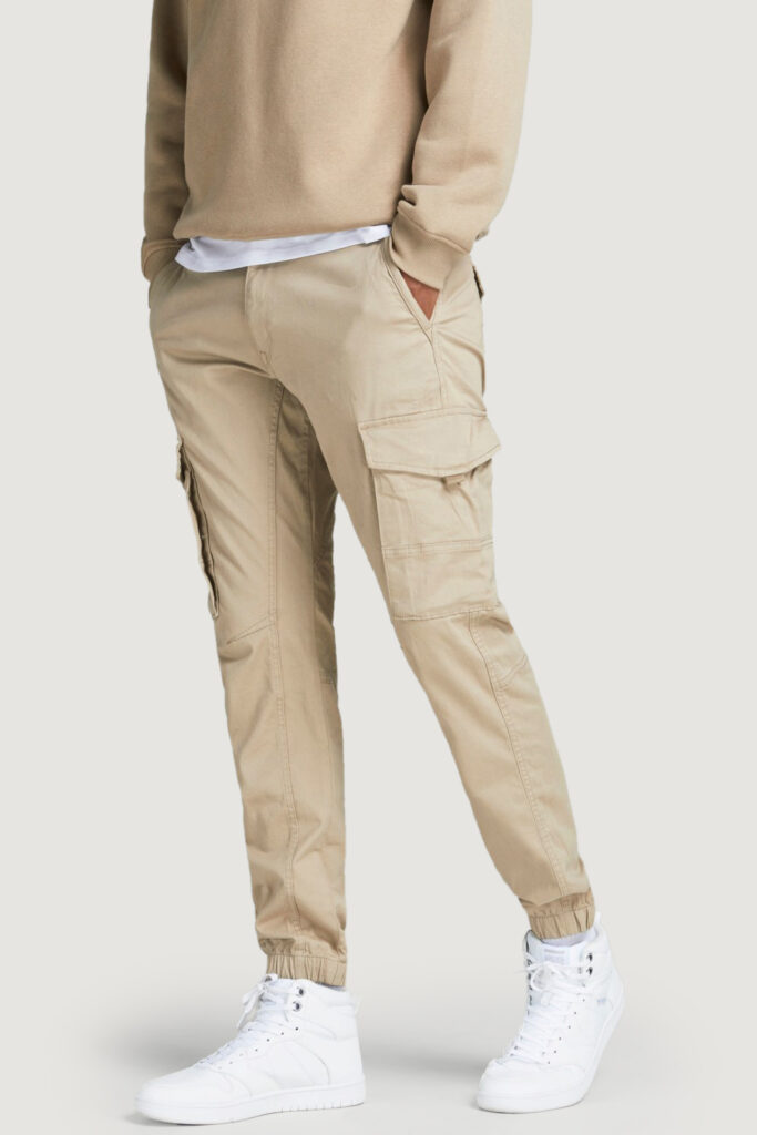 Pantaloni Jack Jones jpstpaul jjflake ana 542 crockery noos Beige