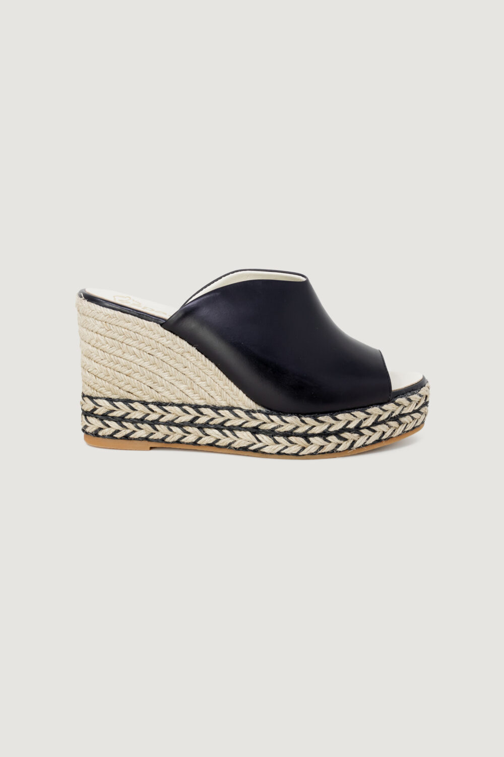 Scarpe con tacco Espadrilles amila vegetal espadrilles negro Nero - Foto 1