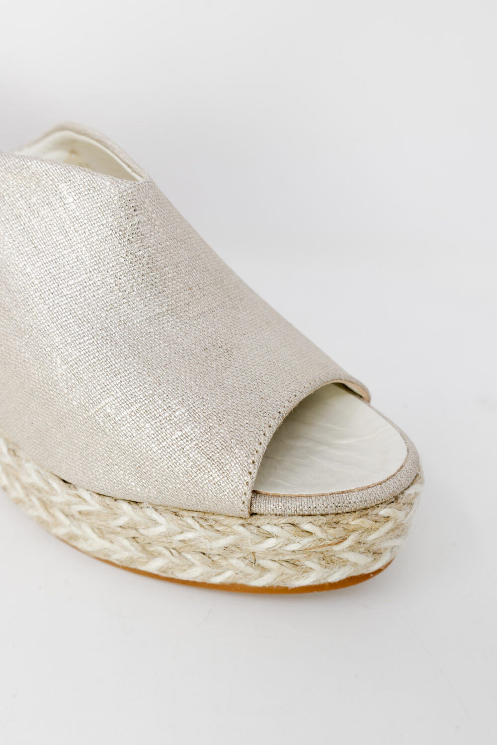 Scarpe con tacco Espadrilles amila nex espadrilles oro Oro - Foto 3