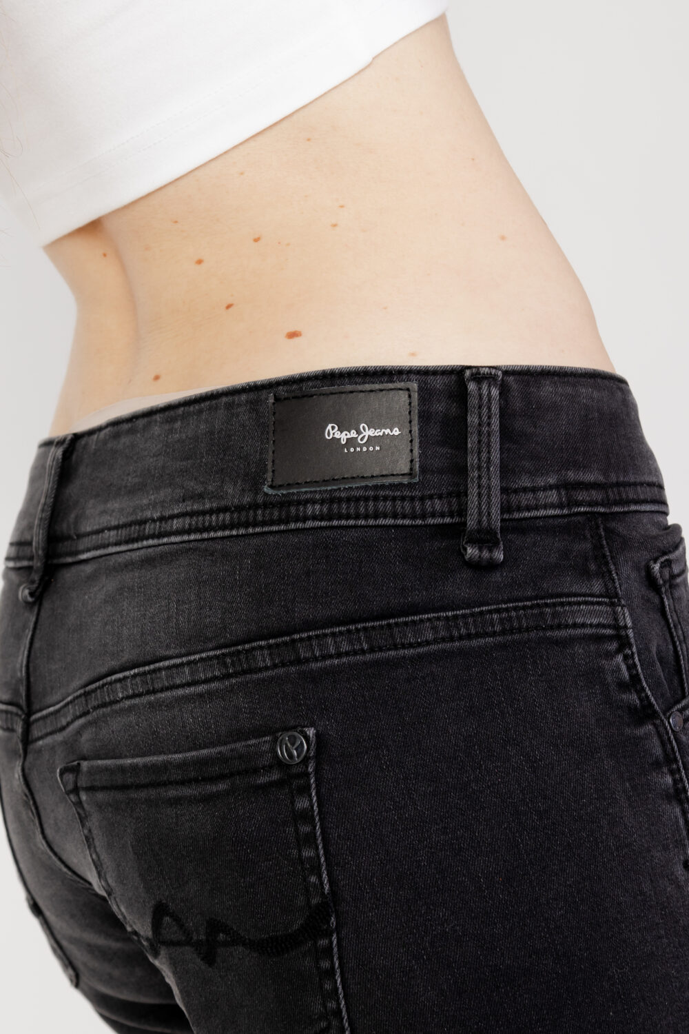 Shorts Pepe Jeans siouxie Nero - Foto 4