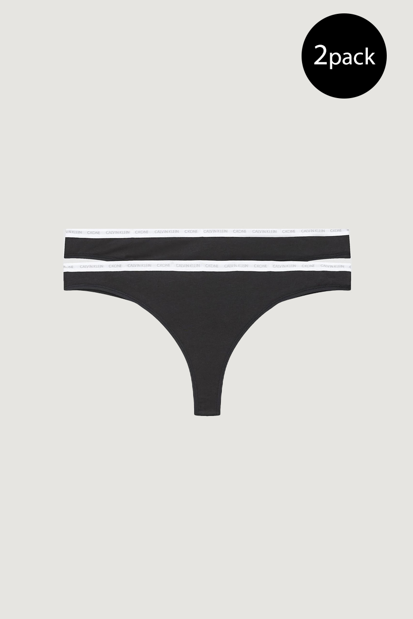 Slip e perizoma Calvin Klein Underwear 2pk Nero - Foto 1