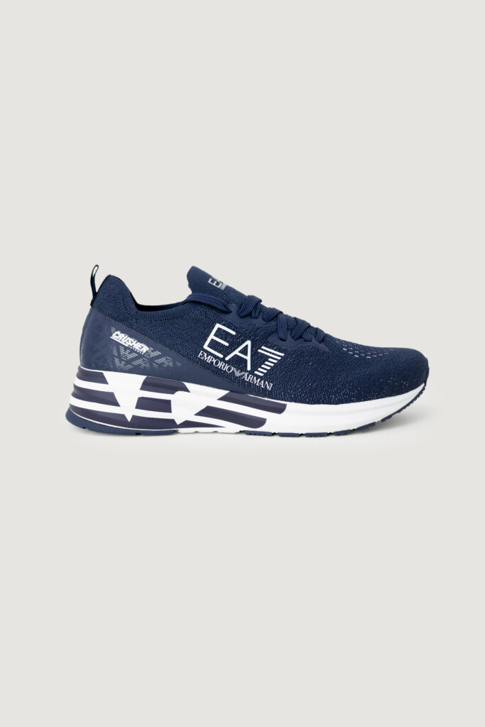 Sneakers EA7 triple logo Blu