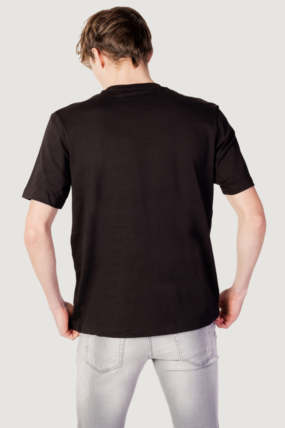 T-shirt Antony Morato over fit in cotone Nero - Foto 3