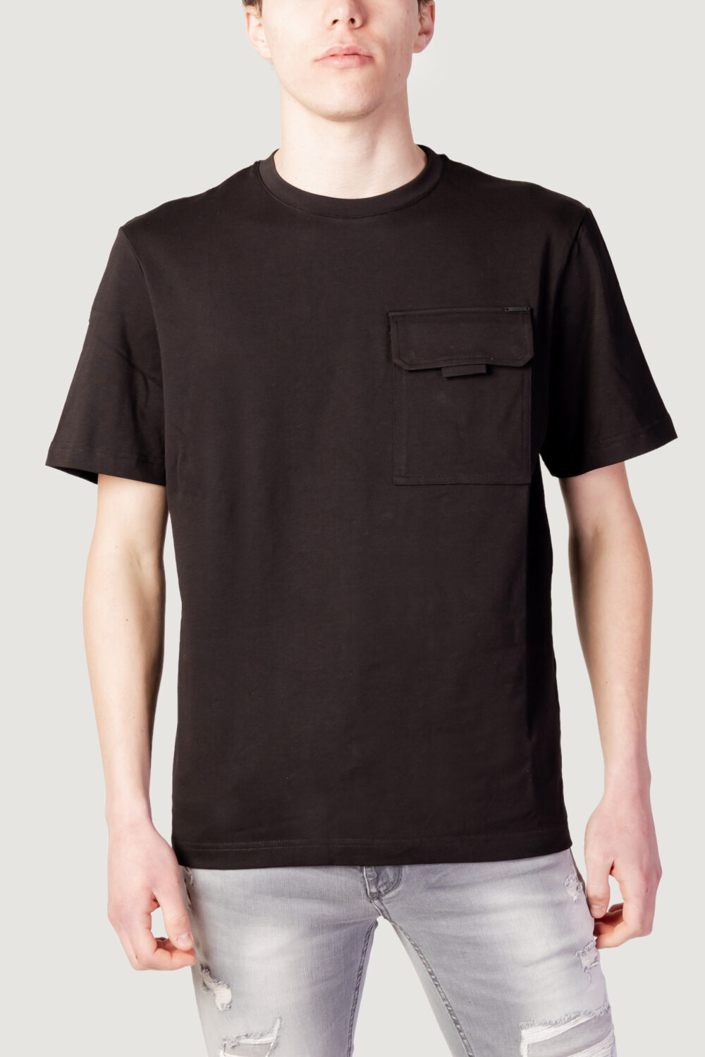 T-shirt Antony Morato over fit in cotone Nero - Foto 4