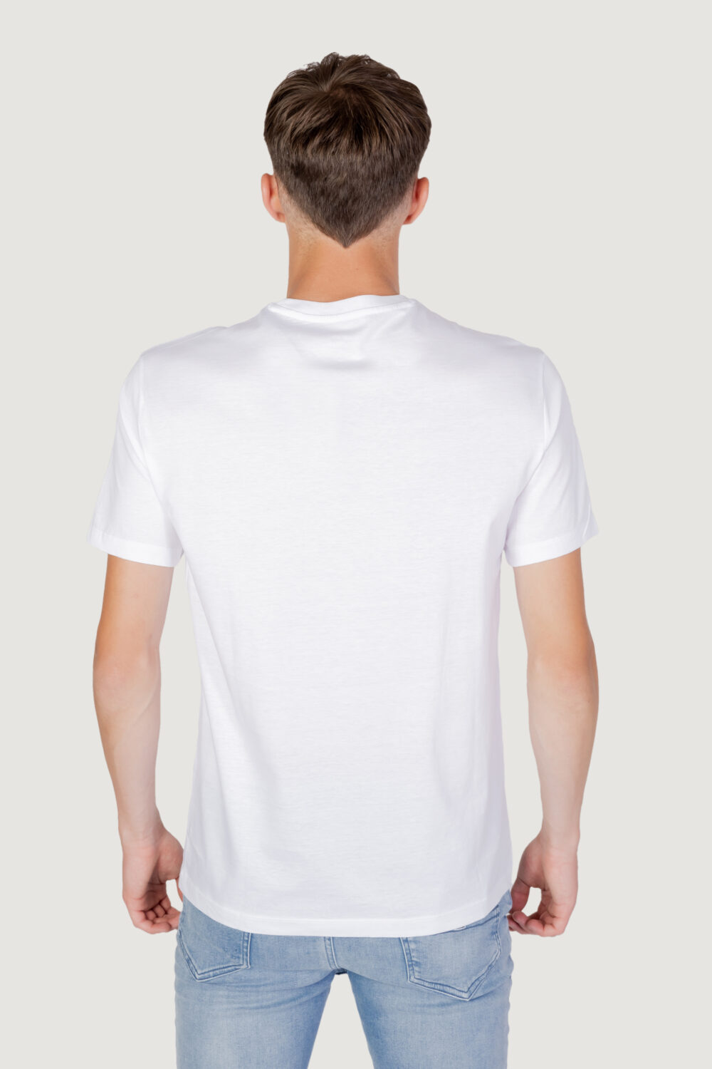 T-shirt Armani Exchange logo Bianco - Foto 3
