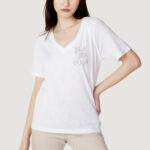 T-shirt Blauer. logo laterale Bianco - Foto 1