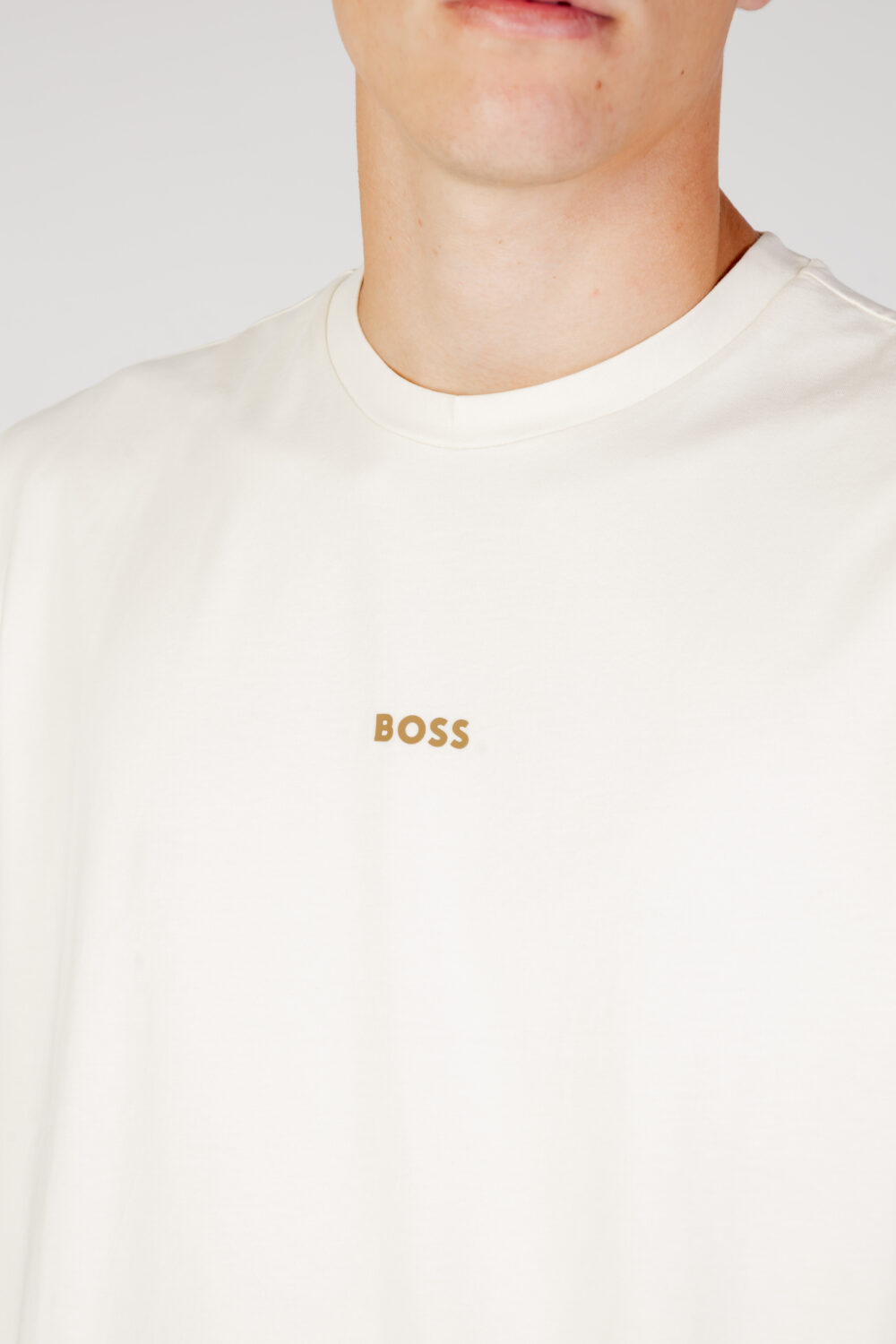 T-shirt Boss tchup Beige chiaro - Foto 4