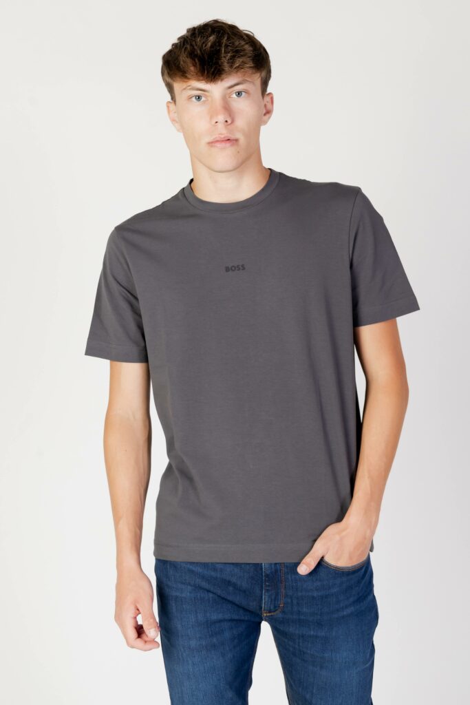 T-shirt Boss tchup Grigio Scuro