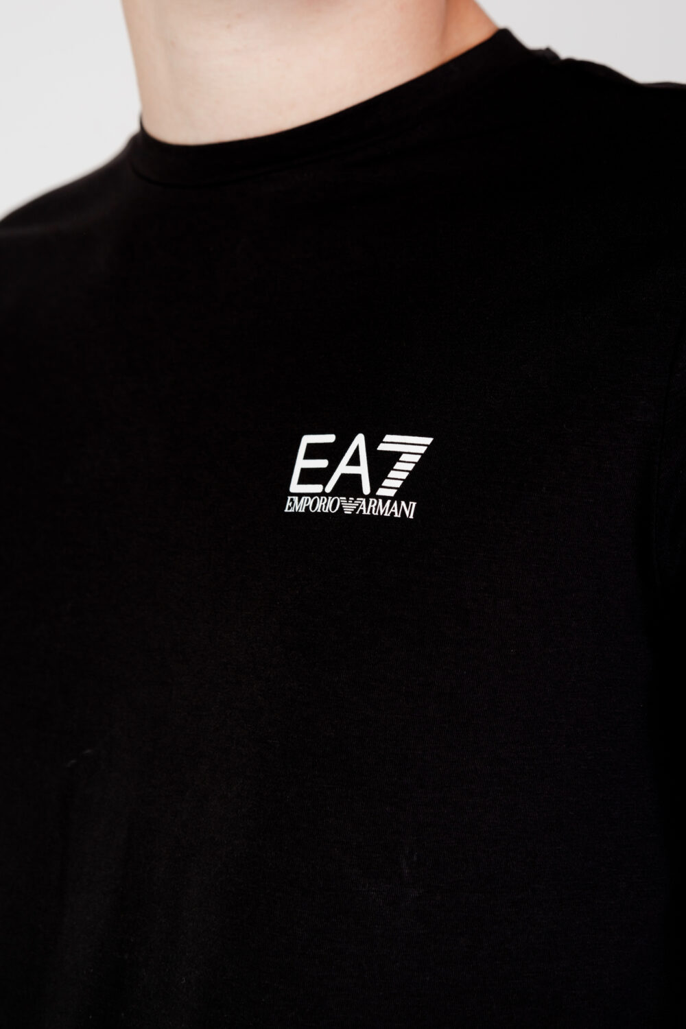 T-shirt EA7 logo Nero - Foto 3