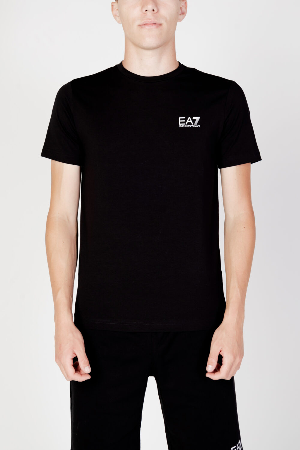 T-shirt EA7 logo Nero - Foto 1