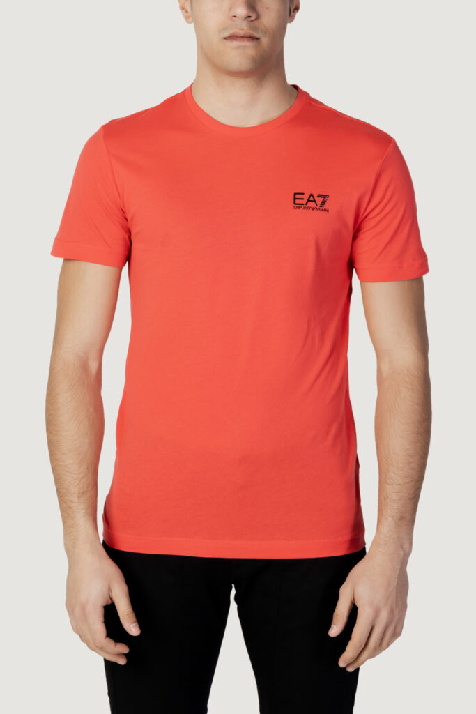 T-shirt EA7  Rosso